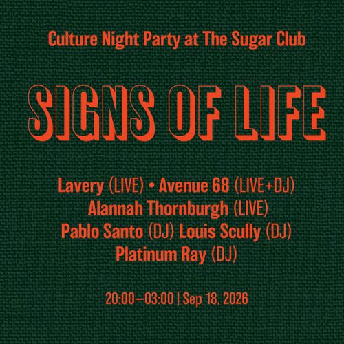 Culture Night Party w/ Lavery, Avenue 68, Alannah Thornburgh, Platinum Ray, Pablo Santo +++