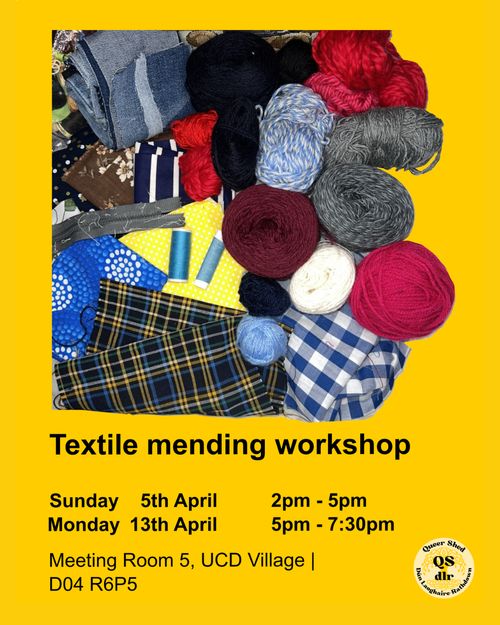 Queer Shed dlr: Textile Mending