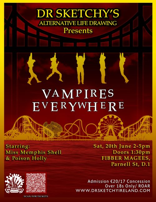 Dr Sketchy’s presents Vampires Everywhere 