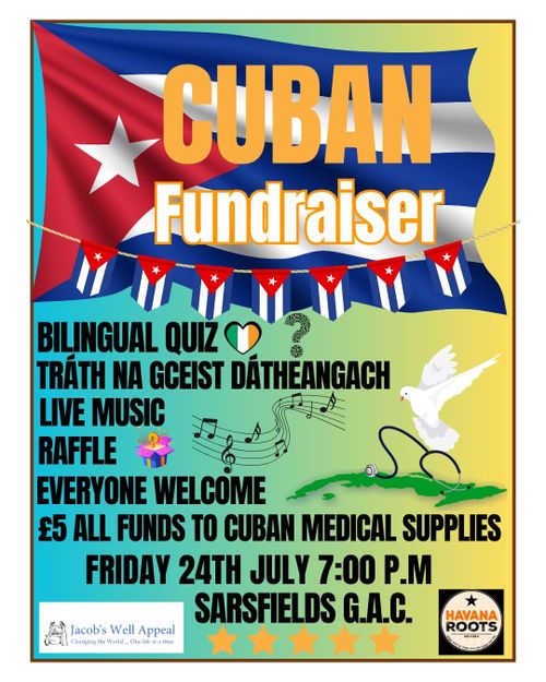 Bilingual pub quiz - medical aid for Cuba