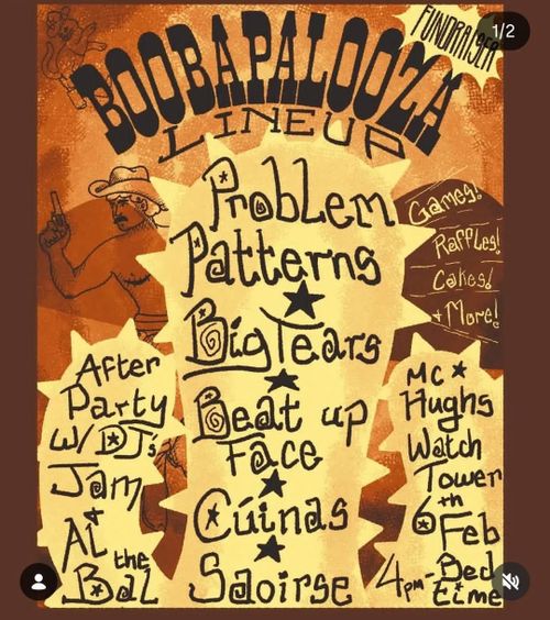 Boobapalooza - Fundraiser Gig