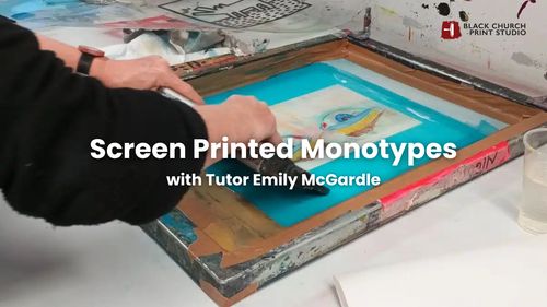 Screen Printed Monotypes