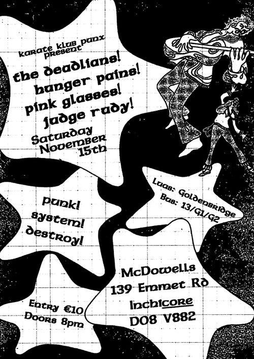 THE DEADLIANS // HUNGER PAINS // PINK GLASSES // JUDGE RUDY